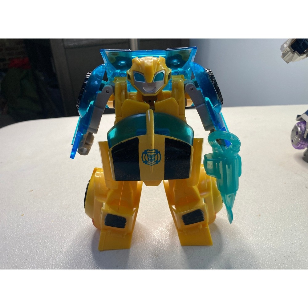 Playskool Heroes Transformers Rescue Bots Energize Bumblebee Action Figure Toy